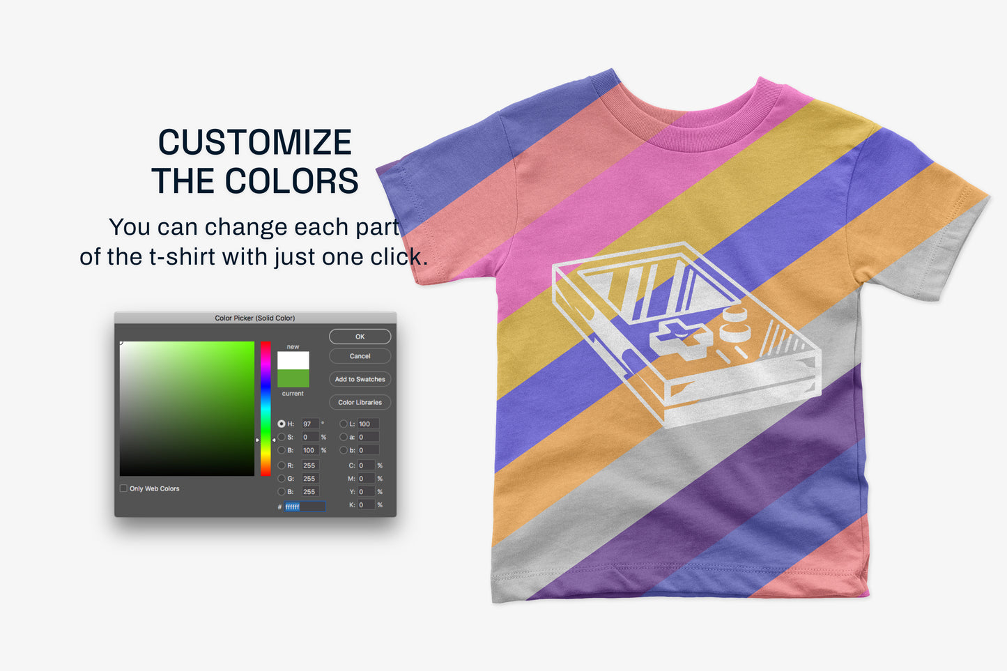 Bella Canvas 3001T Toddler Mockups