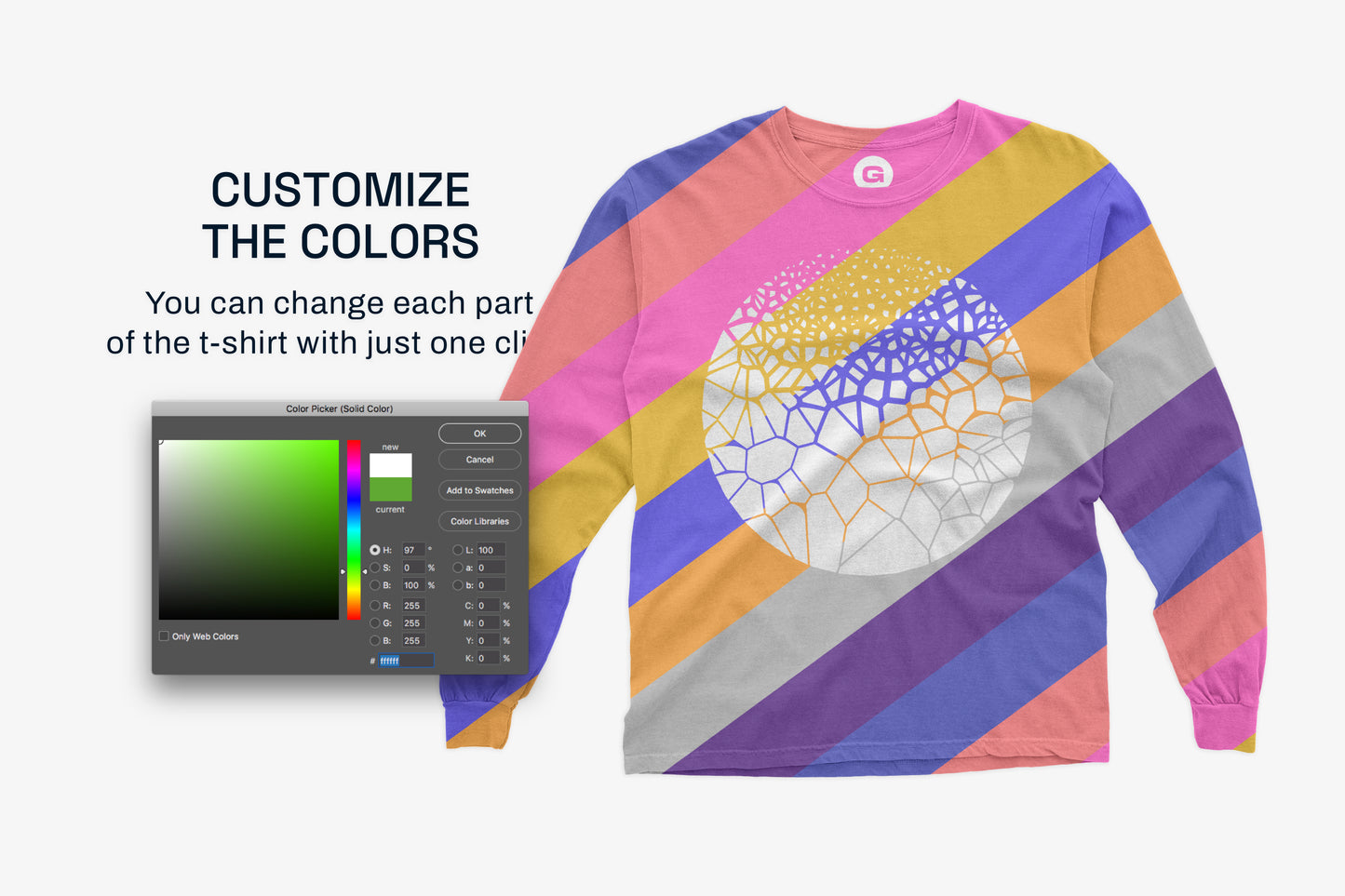 Comfort Colors Long Sleeve Mockups