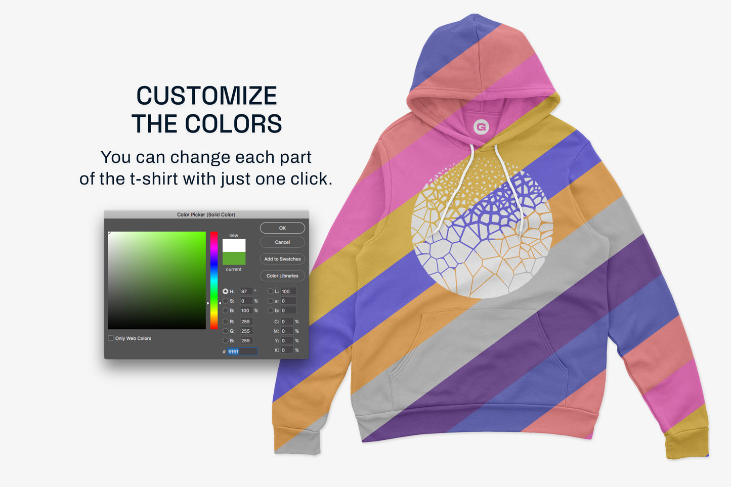 Bella Canvas 3719 Hoodie Mockups