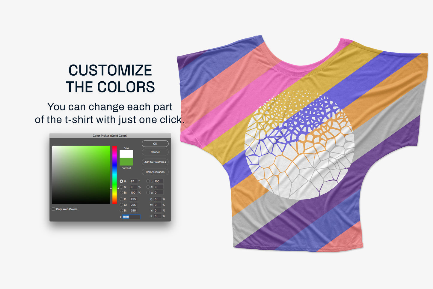 Bella Canvas Draped Sleeve Mockups