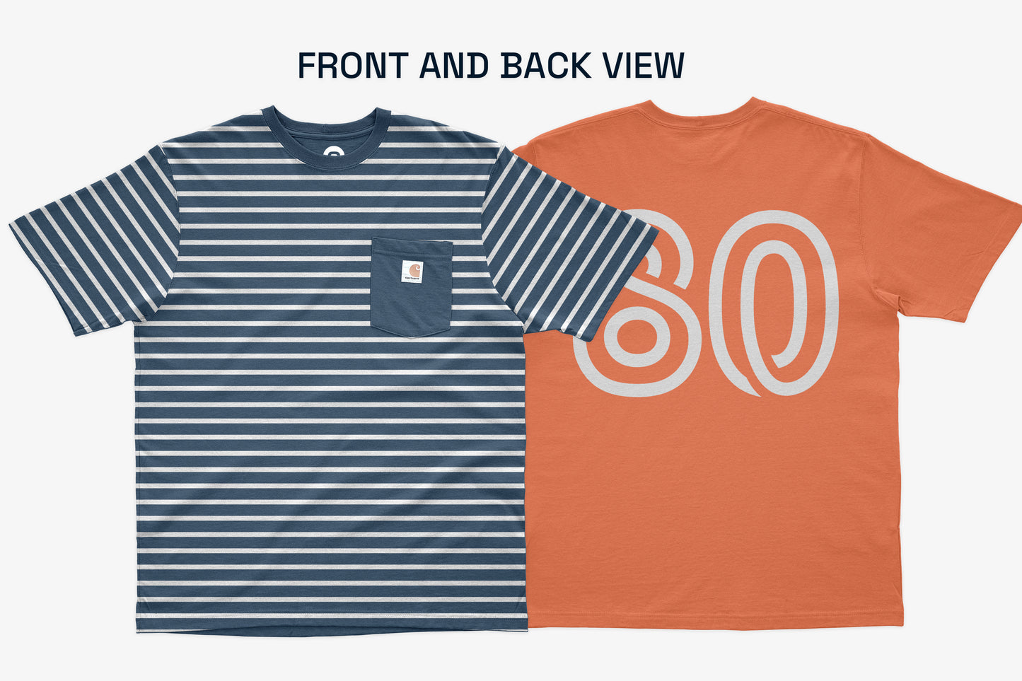 Carhartt K87 Pocket T-Shirt Mockups